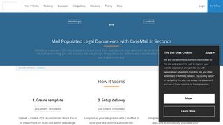 Mail Legal Docs with CaseMail | WebMerge