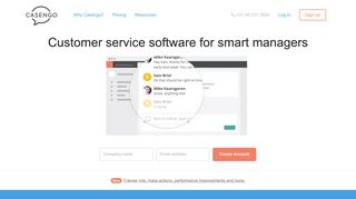 Casengo: Flexible customer service and helpdesk software