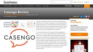 Casengo Review 2018 | Best Live Chat Support Software
