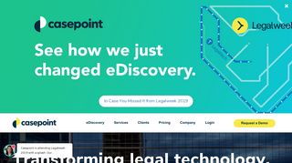 Casepoint: Full-strength eDiscovery platform