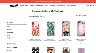 Samsung Galaxy S9 Plus Login Designer Cases – Casetify