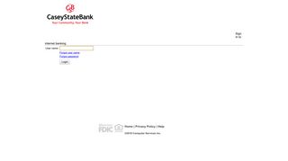 Casey State Bank - Online Banking - myebanking.net