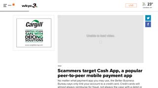 Scammers target Cash App, a popular peer-to-peer mobile payment ...