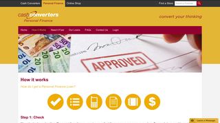How Our Cash Loans Work | Cash Loans | Cash Converters New ...