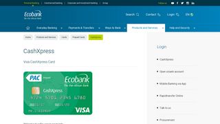 Ecobank - CashXpress