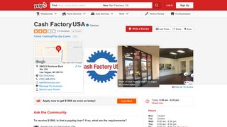 Cash Factory USA - 16 Photos & 12 Reviews - Check Cashing/Pay ...