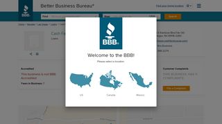 Cash Factory USA | Better Business Bureau® Profile