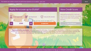 Cash Kitty: Short Term Loans £100 to £5,000 | Apply Online | Quick ...