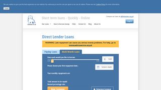 Direct short term loan lender | Cashasap.co.uk