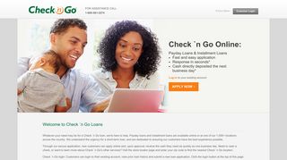 Check 'n Go Online Login For Installment Loans & Payday Loans