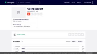 Cashpassport Reviews | Read Customer Service Reviews of www ...