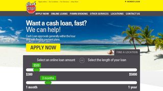 Cash Stop: Cash Loans | Same Day Approval