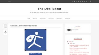 CASHADDA-Earn Unlimited Money | The Deal Bazar