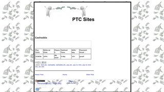 PTC Sites: Cashadda