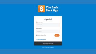 Sign In - The Cash Back App: Everybody Wins! Get Cash Back and ...