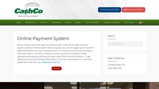 Online Payment System - CashCo