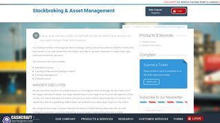 Stockbroking & Asset Management - Cashcraft Asset Management ...