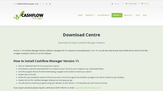 Accounting Software Downloads | Cashflow Manager
