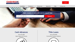 CashMax Ohio: Cash and Title Loans