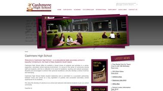 Cashmere High School, Christchurch Secondary School, New ...