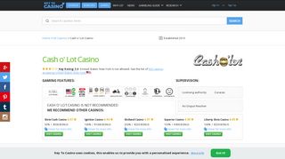 Cash O'Lot Casino: Mobile And Instant Play Tips, Review – Keytocasino.