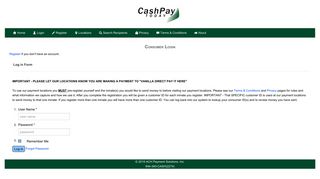 Login - Cash Pay Today (ACH Payment Solutions) for Access ...