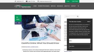 CashPro Online: What You Should Know | Maverick Bankcard