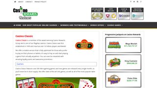 Casino Classic | $500 Bonus | Casino Rewards