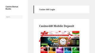 Casino 440 Login - Casino Bonus Bucks
