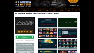 Casinoland Casino Review 2019 - An Honest Look at This Online ...