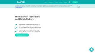 Caspar-Health | The first multimodal online rehabilitation platform