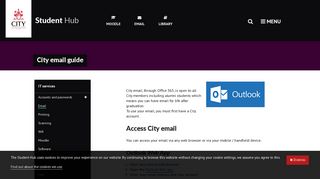 City email guide | Student Hub | City, University of London
