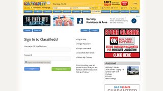 My Profile on Castanet - Castanet Classifieds