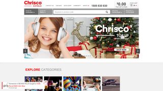 Chrisco Hampers Online Catalogue retailer