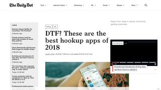 DTF? The 10 Best Hookup Apps of 2018 for Casual Sex - The Daily Dot