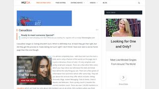 Casualkiss.com - 100% free dating service login page and signup info