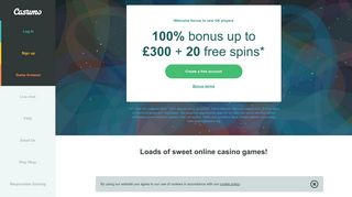Casumo - Play Online Casino Games with 100% Bonus + 20 Free Spins