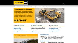 Stowers Machinery Corporation: East Tennessee's Caterpillar Dealer