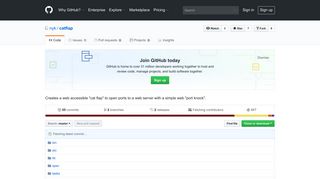 GitHub - nyk/catflap: Creates a web accessible 
