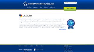 Catalyst Corporate FCU - Credit Union Resources, Inc.