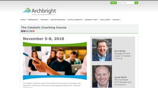 The Catalytic Coaching Course - Archbright