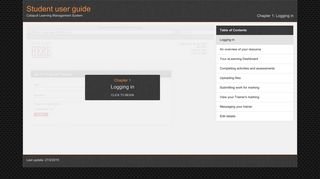 Student user guide | Catapult Learning Management System