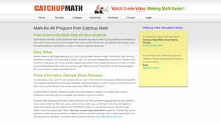 Math-for-All - Catchup Math