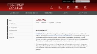 CATEMA - Los Medanos College