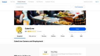 Cater2.me Careers and Employment | Indeed.com
