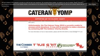 The Cateran Yomp 2018 Header Image - ABF The Soldiers' Charity