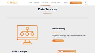 Data Services | Caterlyst