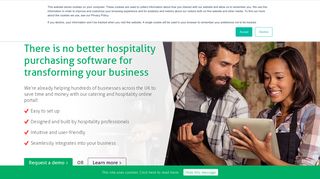 Industry leading hospitality purchasing software by Caternet