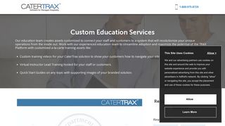 CaterTrax Custom Education Services for Compass