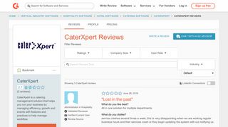 CaterXpert Reviews 2018 | G2 Crowd